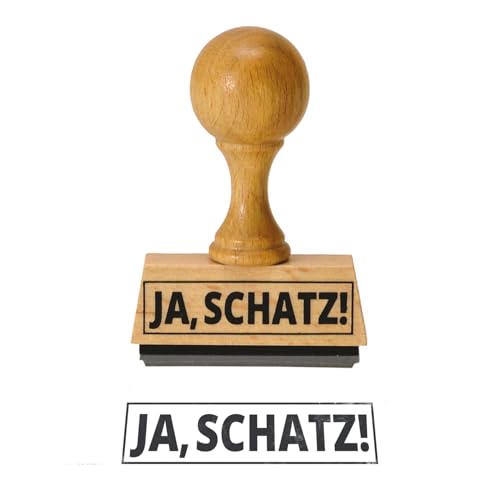 Stempel: Ja, Schatz!