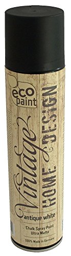 Vintage Kreide Spray antik weiß 400ml Kreidefarbe Chalk Paint Shabby Chic Landhaus Stil Vintage Look