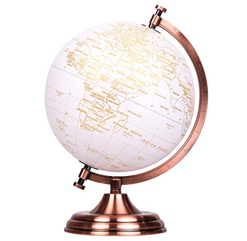 Globus mit Golddruck
