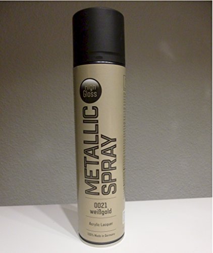 Sprühlack, Lackspray, Design Lack, Colorspray Weissgold 400 ml