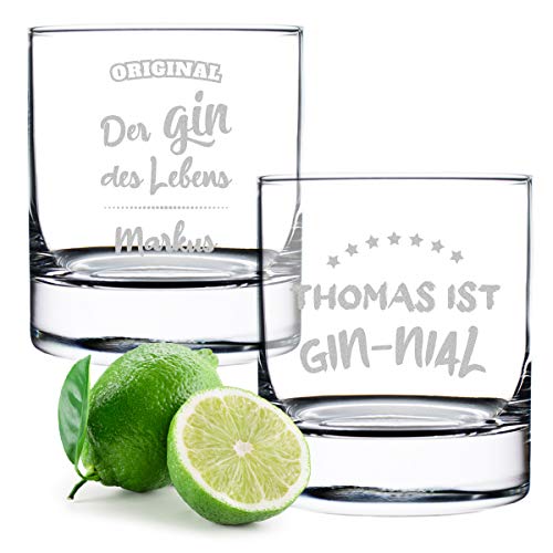 Personalisierteres Gin-Glas
