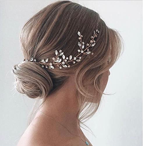 Haarkranz mit Perlen für die Brautn