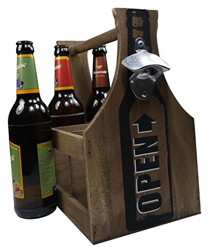 Männerhandtasche für 6 Bierflaschen