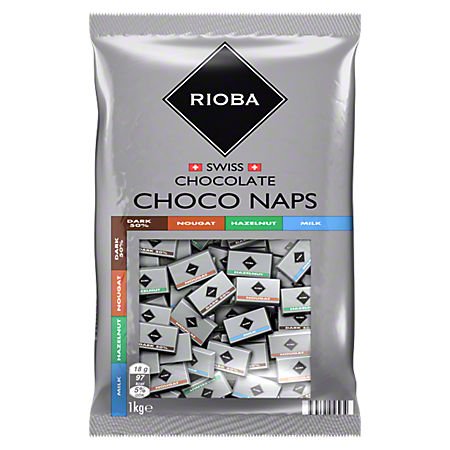 Schoko Naps – Leckere Schokolade aus der Schweiz – 1 kg