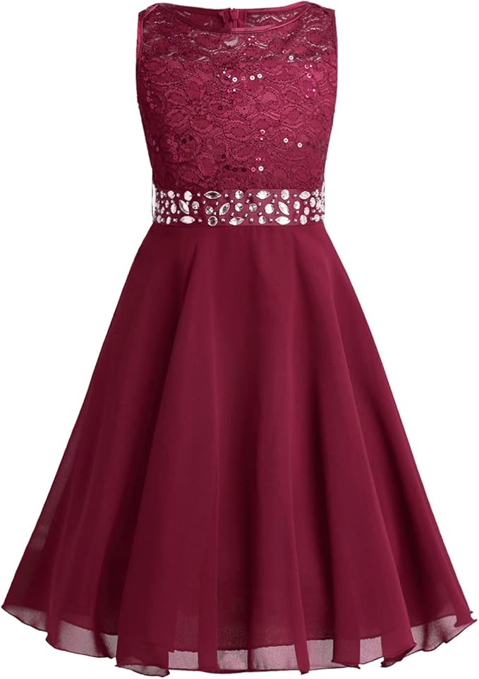 Kleid Bordeaux