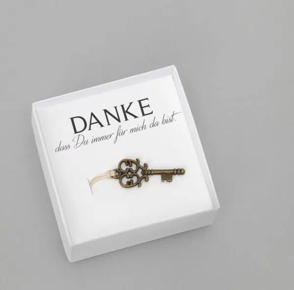 Geschenk Kette Danke