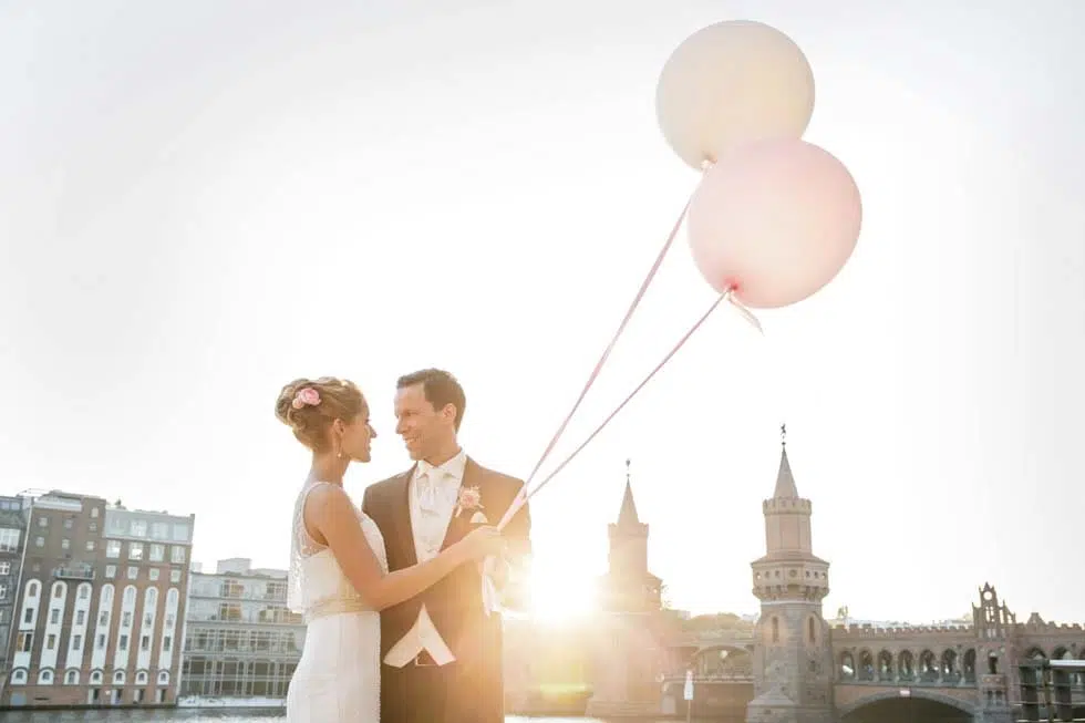 Ballons Hochzeit Hochzeitsfoto