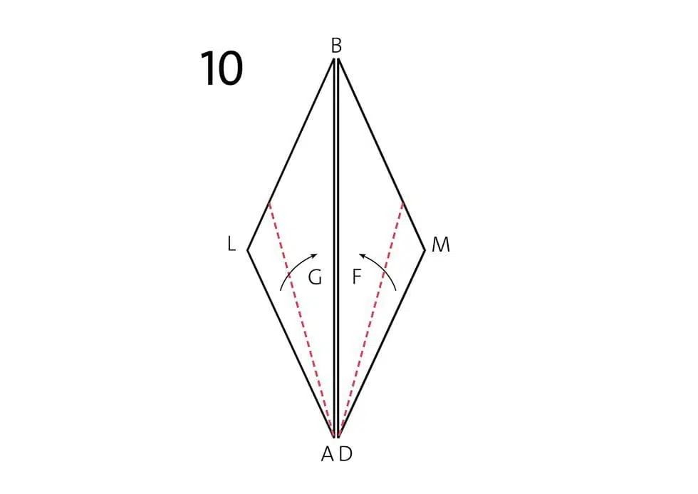 Origami Kranich