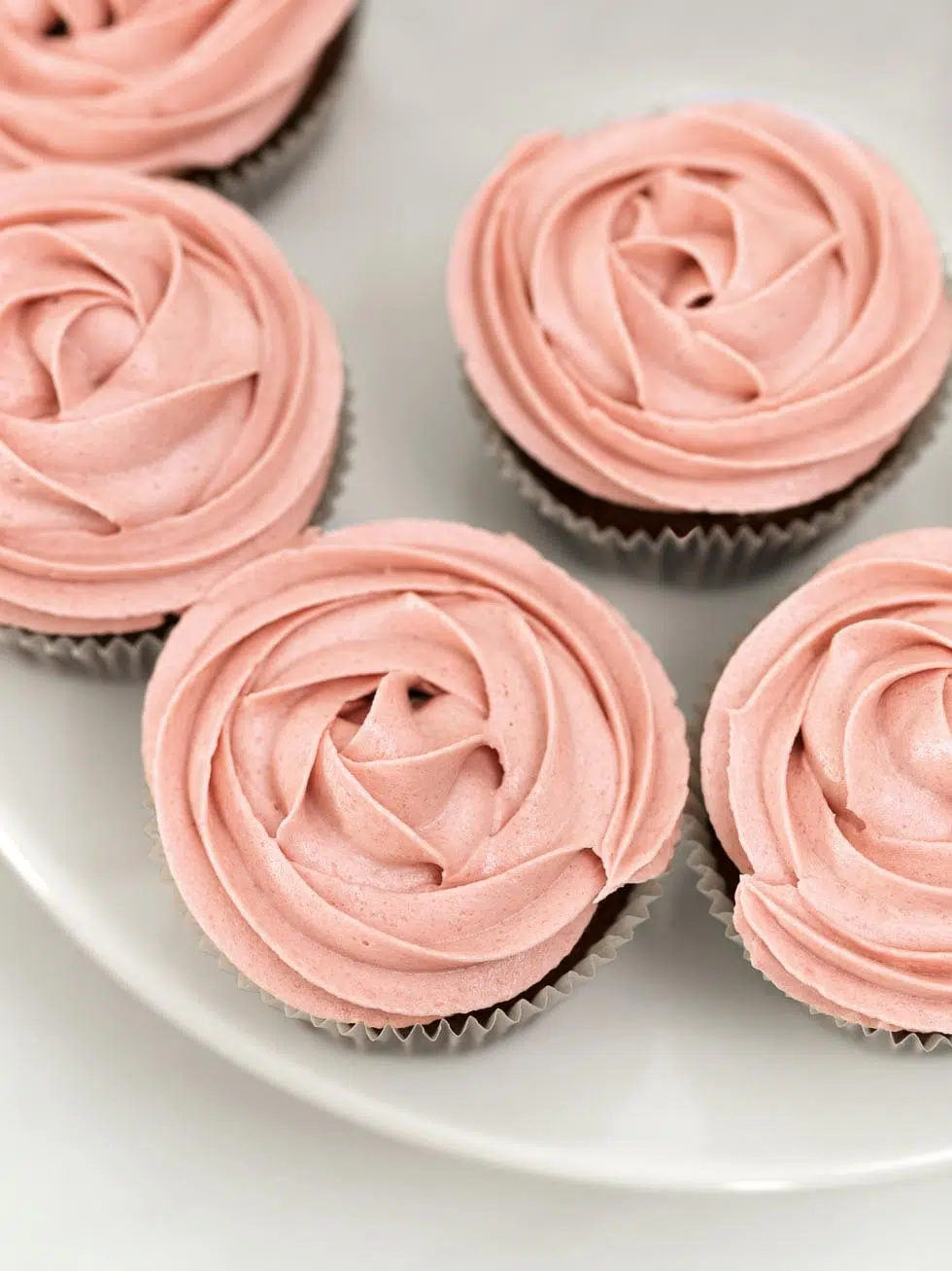 Rosentopping Cupcake