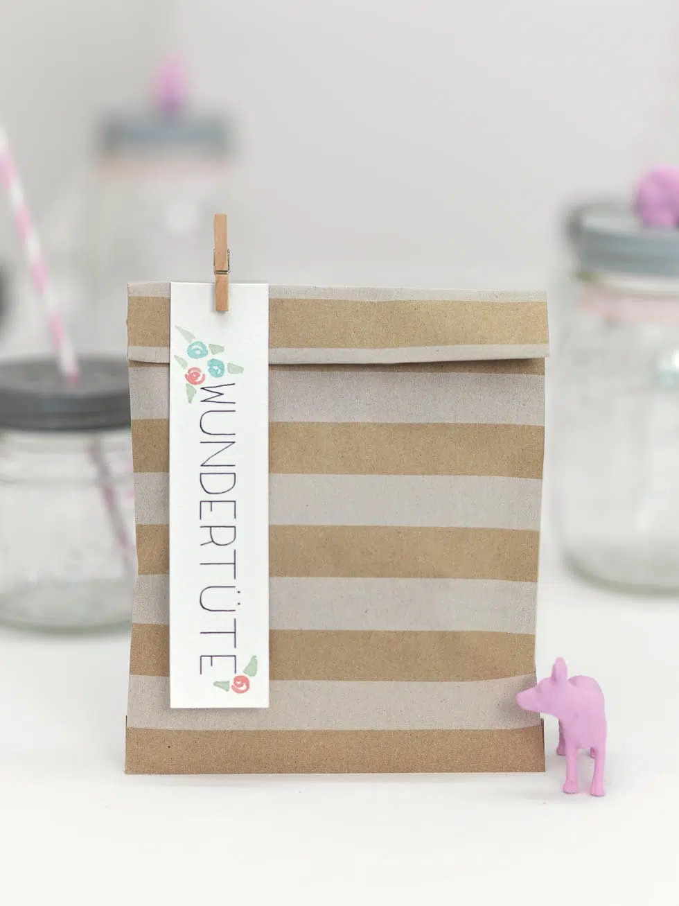 DIY Tischdeko Hochzeit Kindertisch