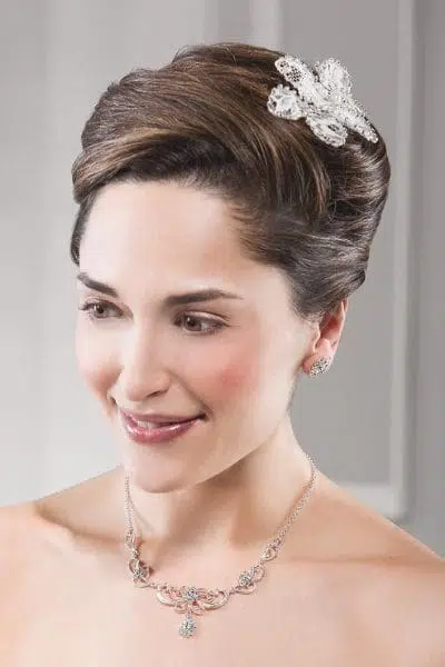 frisuren hochzeit schmuck