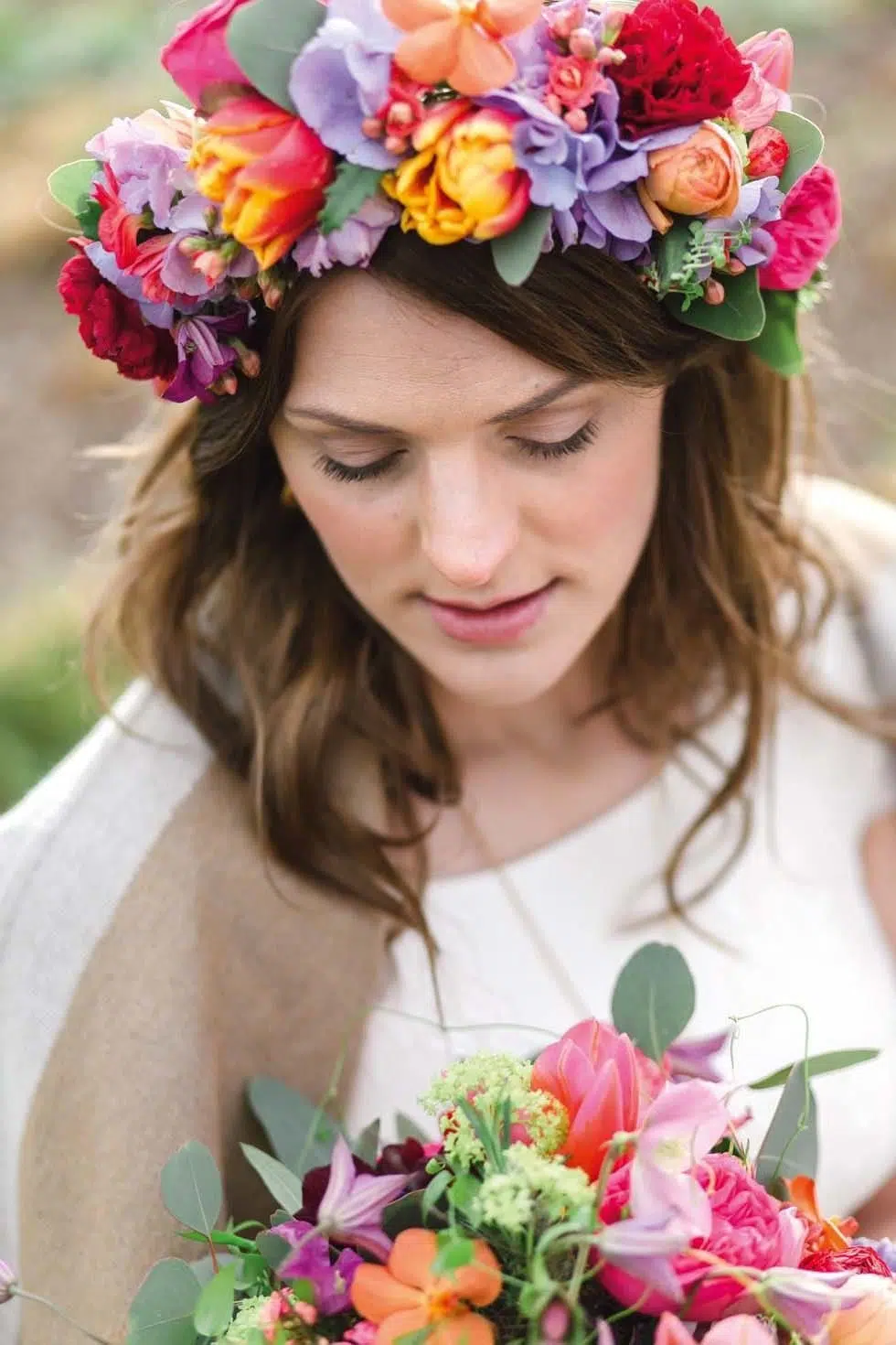 Braut Haarschmuck Blumen