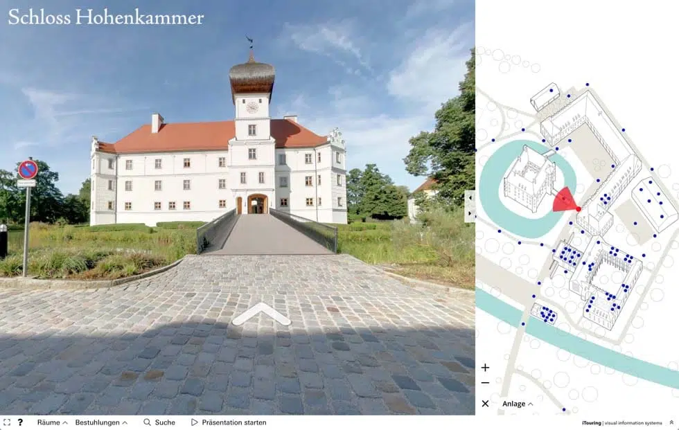 Virtueller Rundgang Schloss Hohenkammer