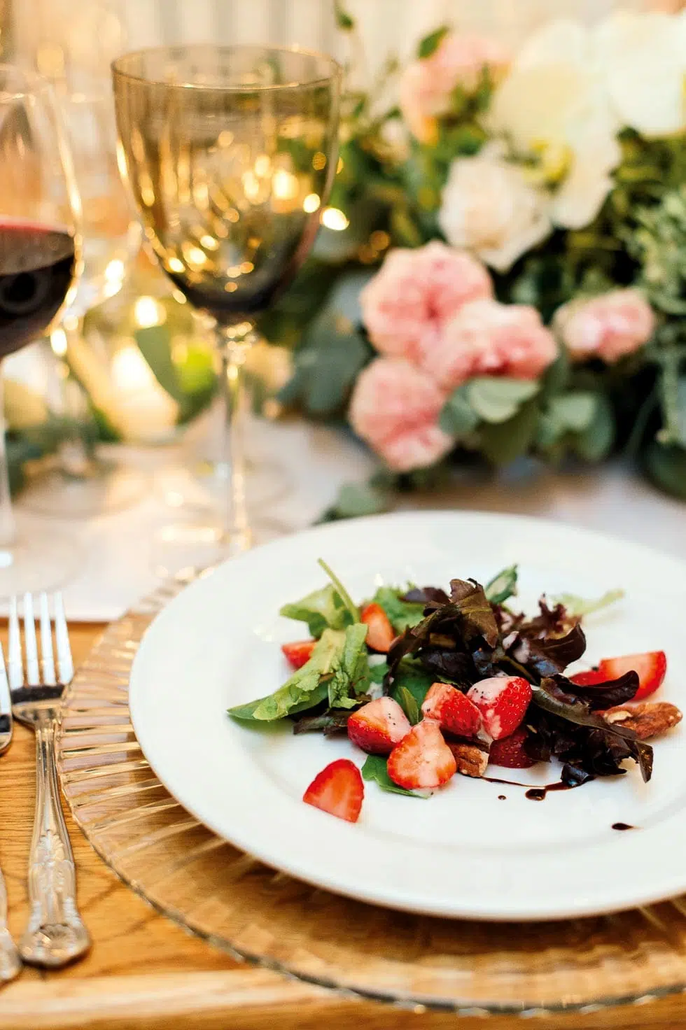 Hochzeitsessen Salat