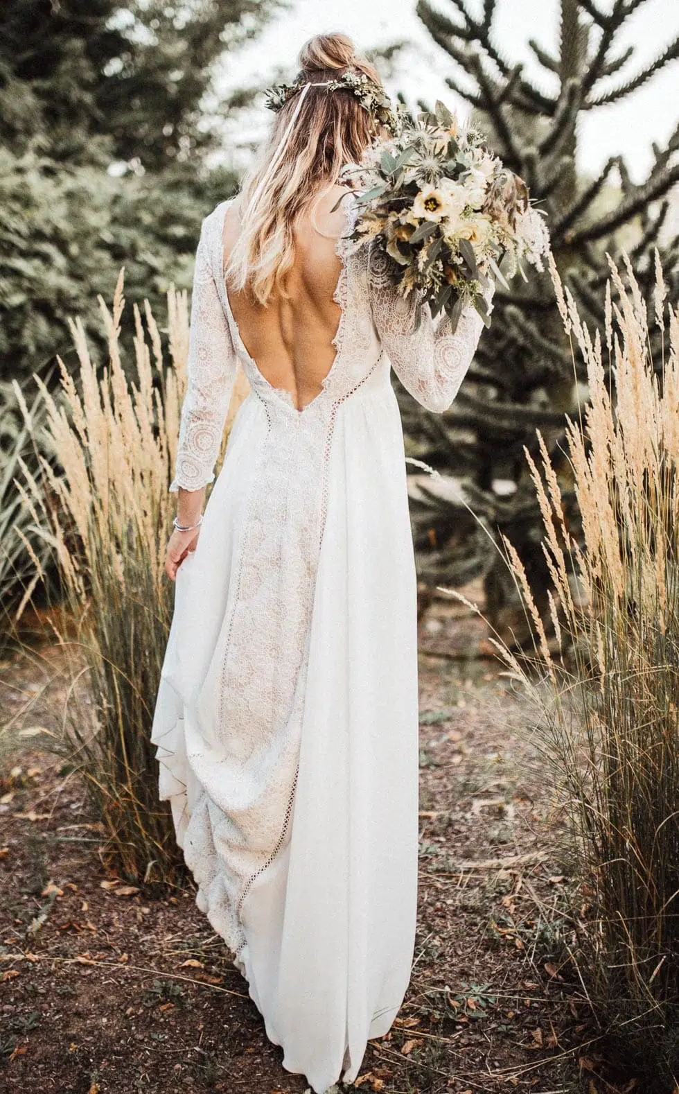 Brautkleid Boho