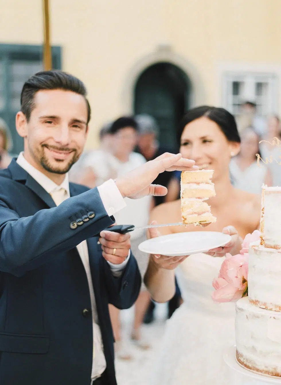 Hochzeitstorte Brautpaar