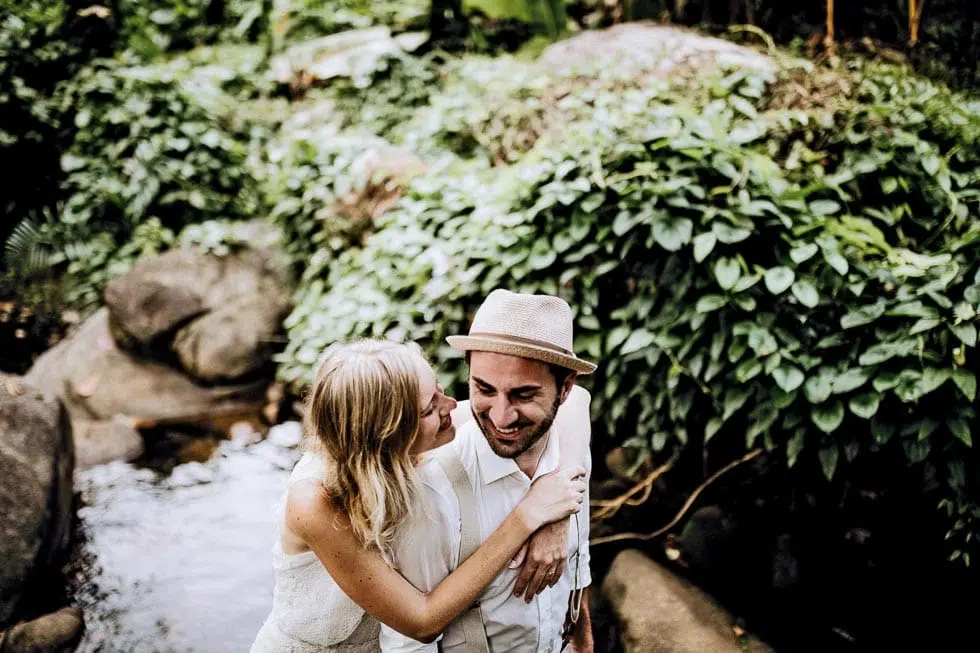 Hochzeit zu zweit 