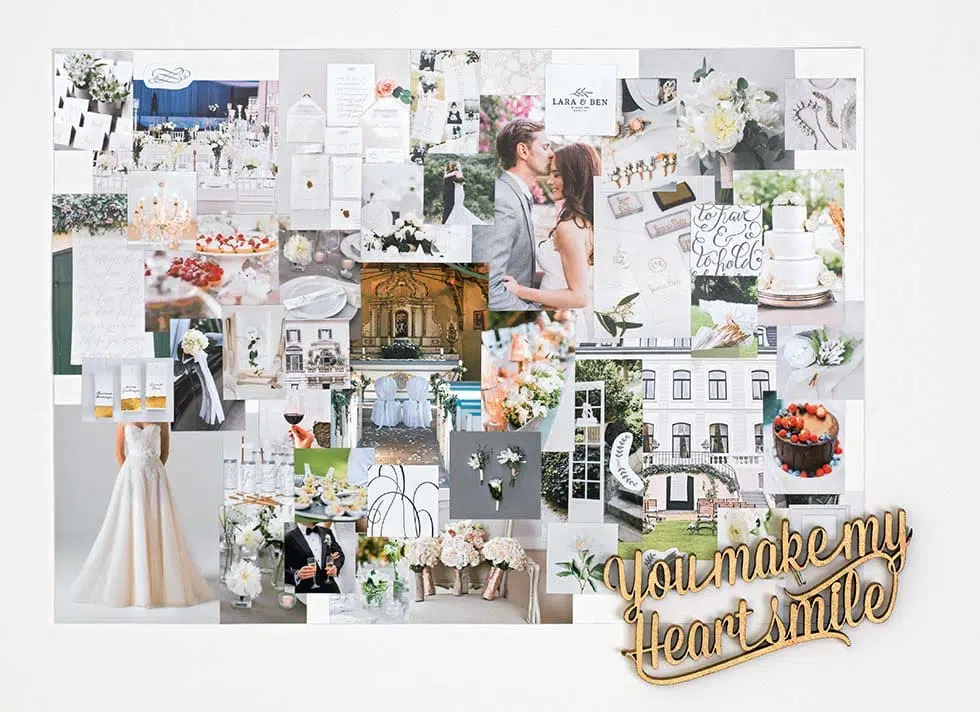 Moodboard Hochzeit Klassisch