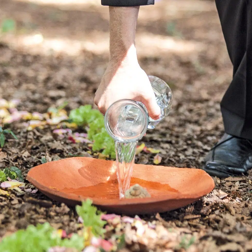 Hochzeitsritual Feuer Wasser Erde Luft