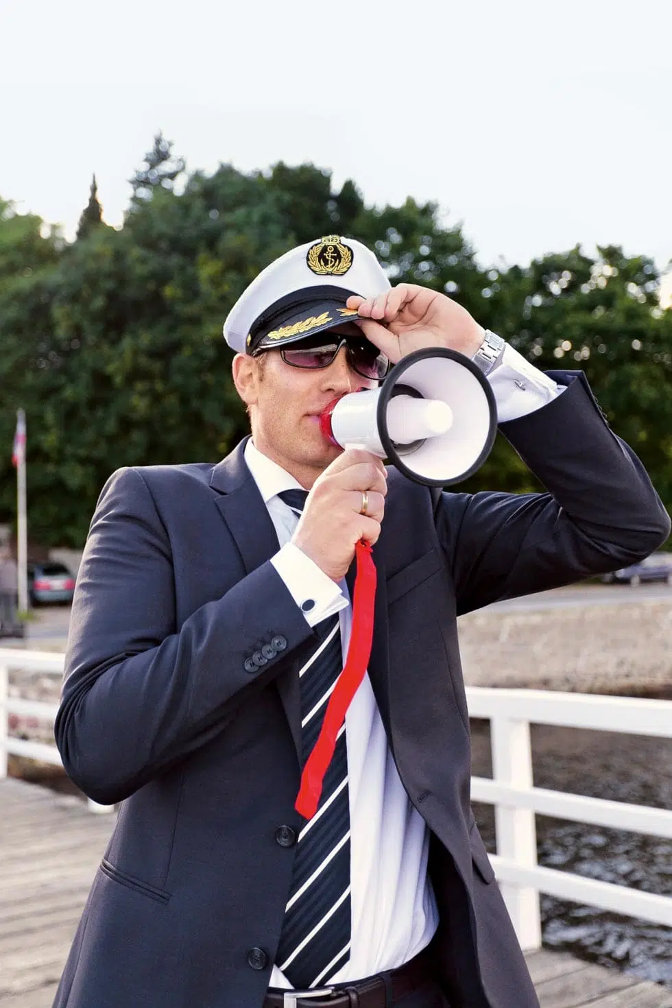 Hochzeit auf dem Schiff