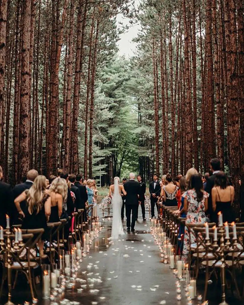 Outdoor Hochzeit Wald