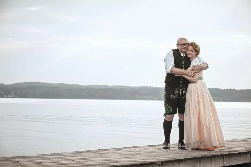 Hochzeit in Tracht Brautpaar