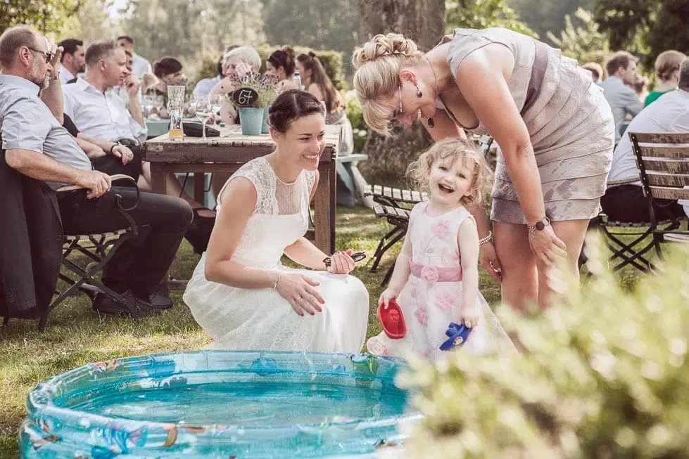 Hochzeit im Garten