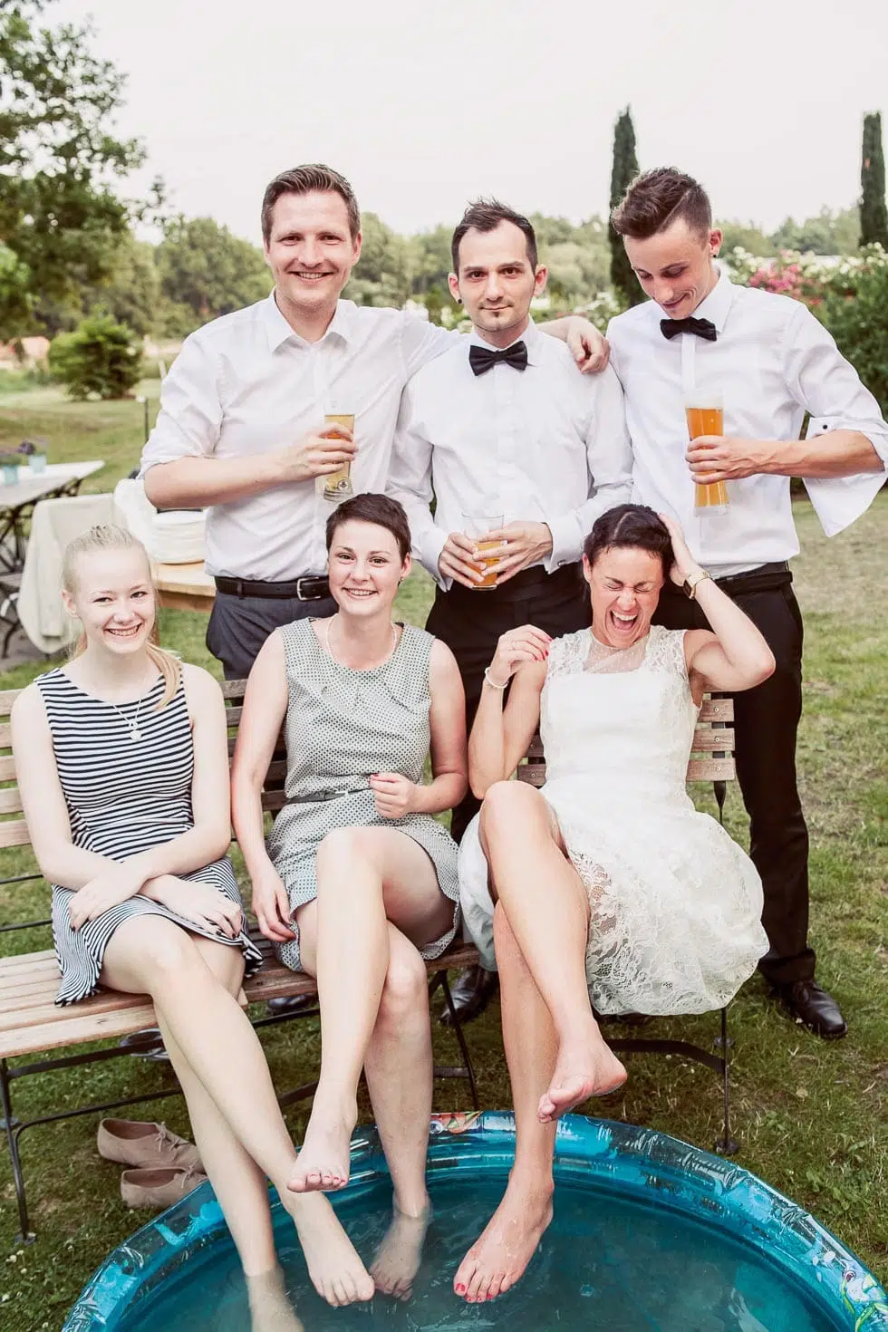 Hochzeit im Garten