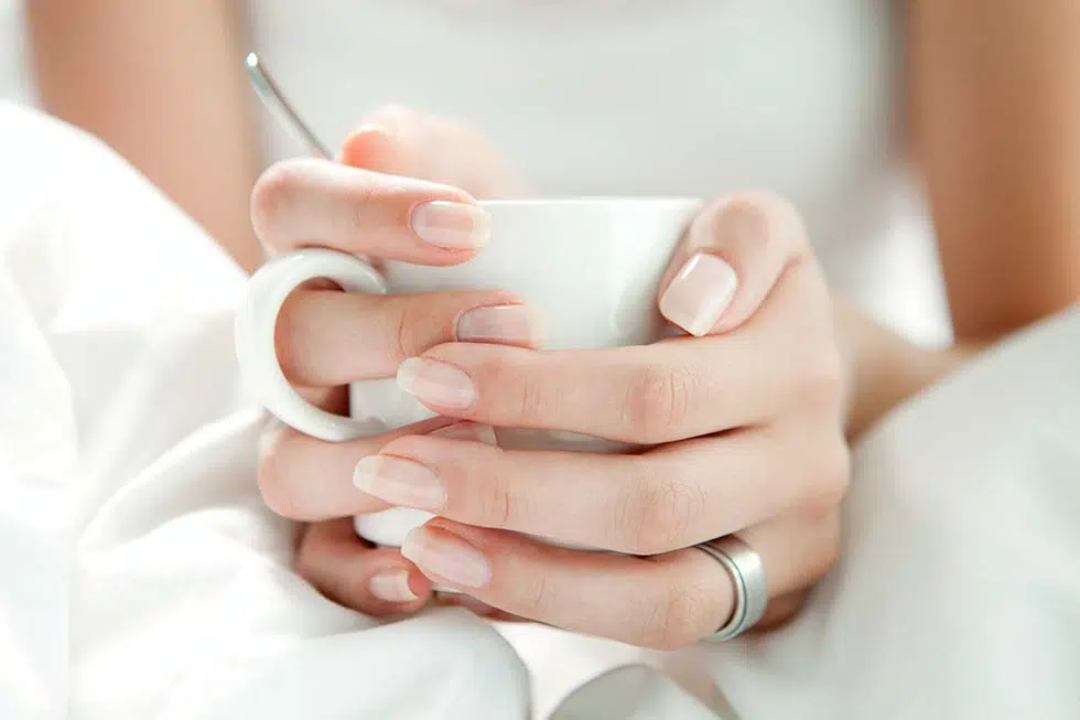 Hochzeitsnägel French Manicure