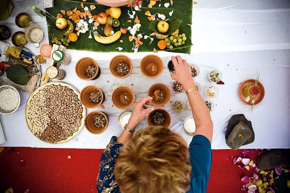 Indische Hochzeit Ritual Paalikai