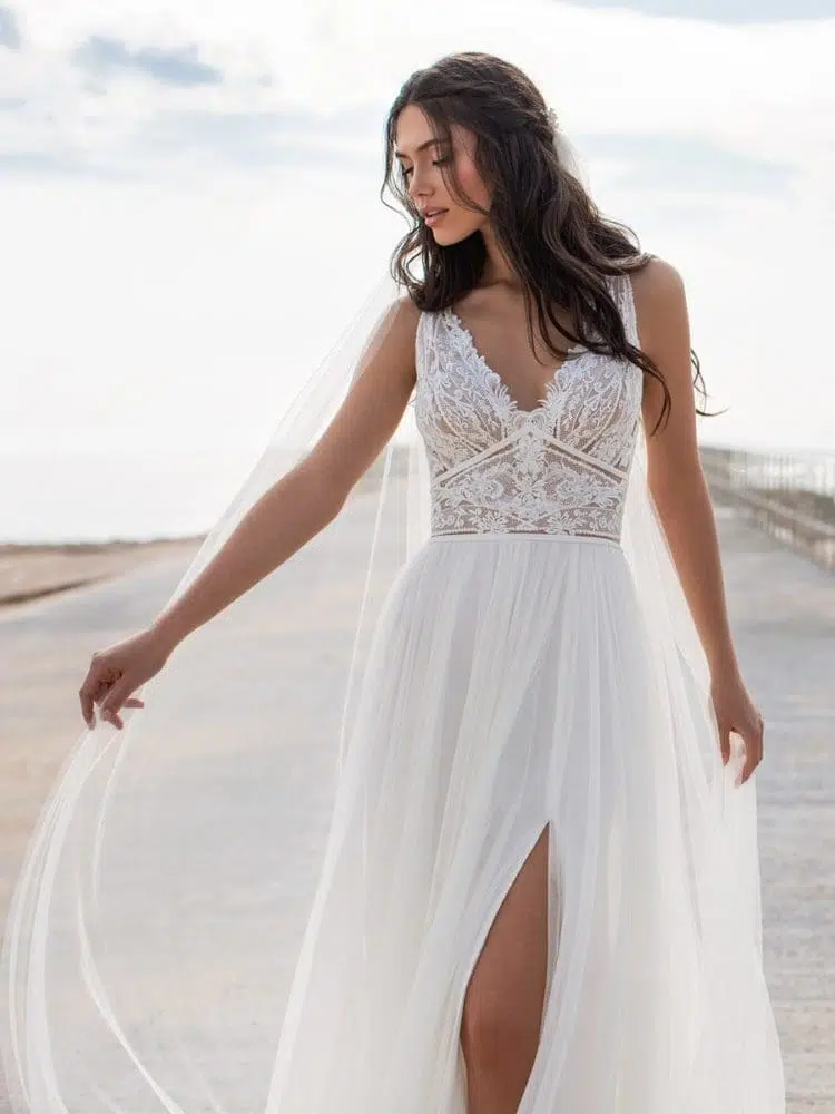 Boho Brautkleid