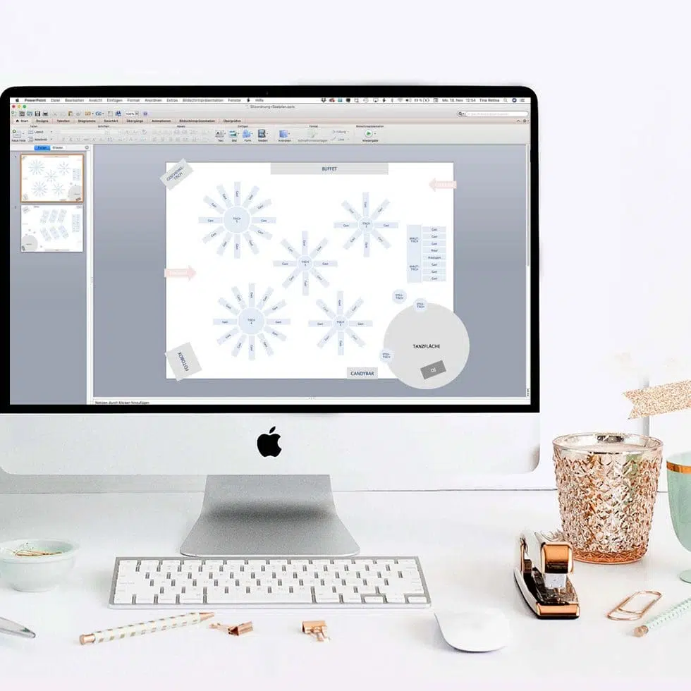 Sitzordnung Vorlage Word Powerpoint
