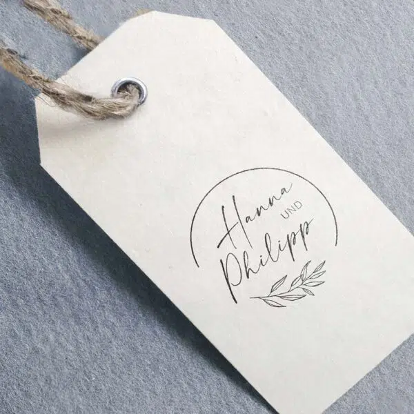 Namen Stempel Hochzeit