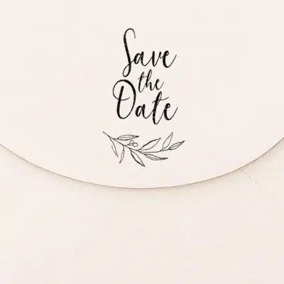 Stempel Save the Date