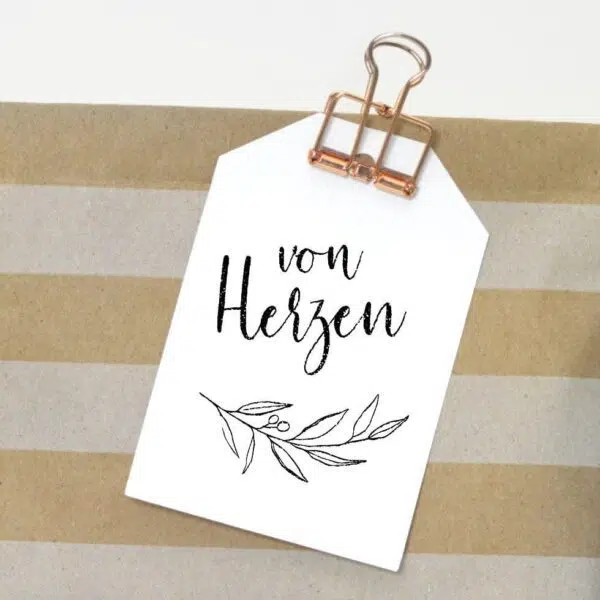 Stempel von Herzen