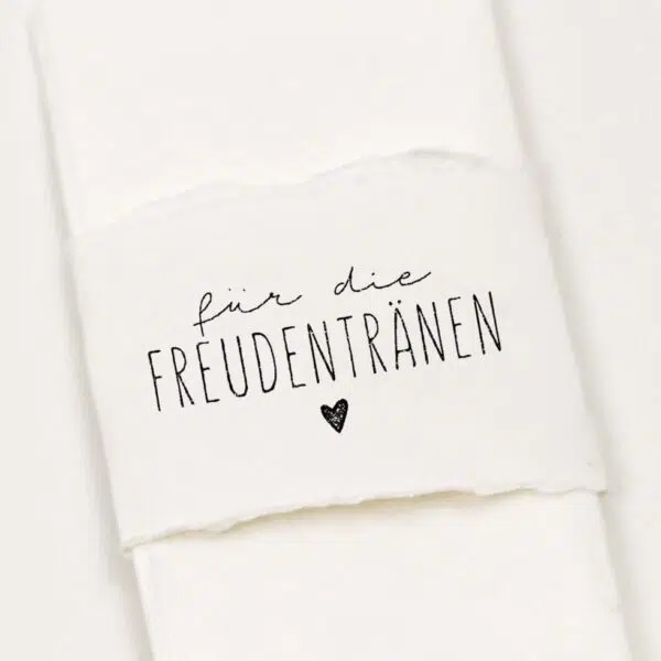 Stempel Freudentränen