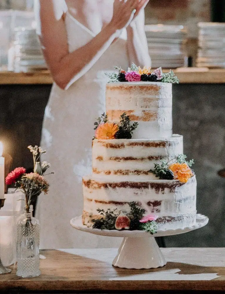 Shabby Chic Hochzeit Torte