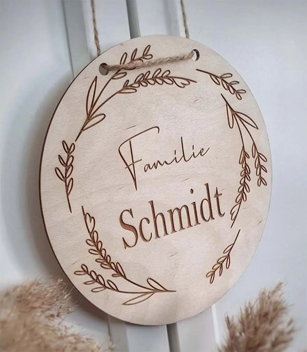 Türschild Geschenk Hochzeit