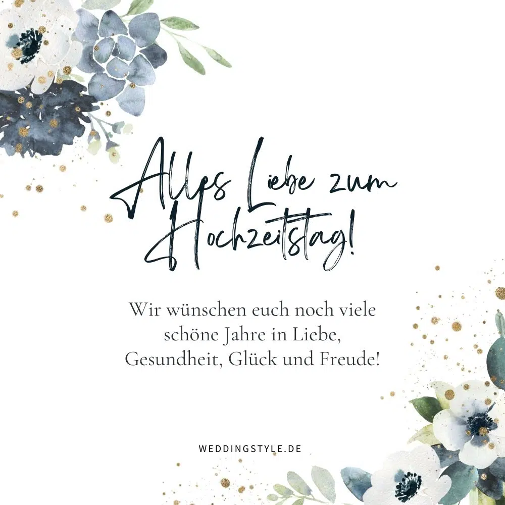 Alles Gute zum Hochzeitstag WhatsApp