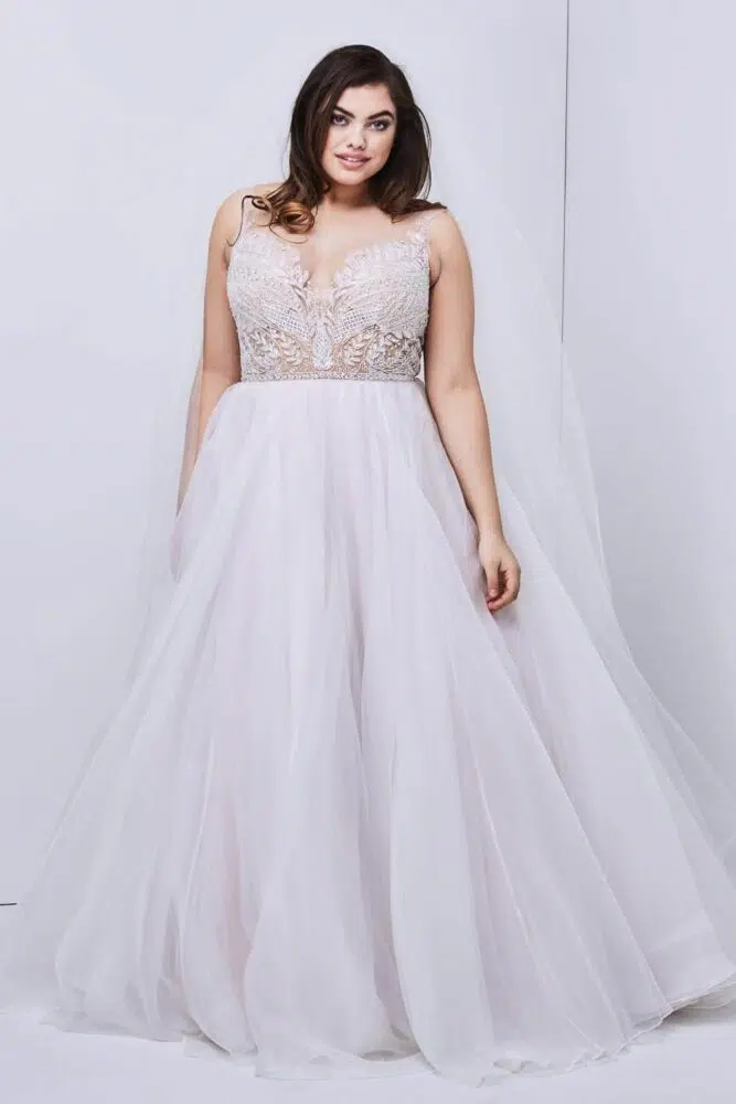 Boho Brautkleid Plus Size