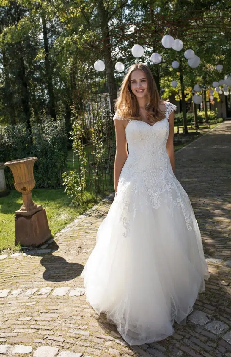 Romantisches Brautkleid XXL