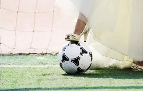 Fußball Hochzeit Stadion Standesamt