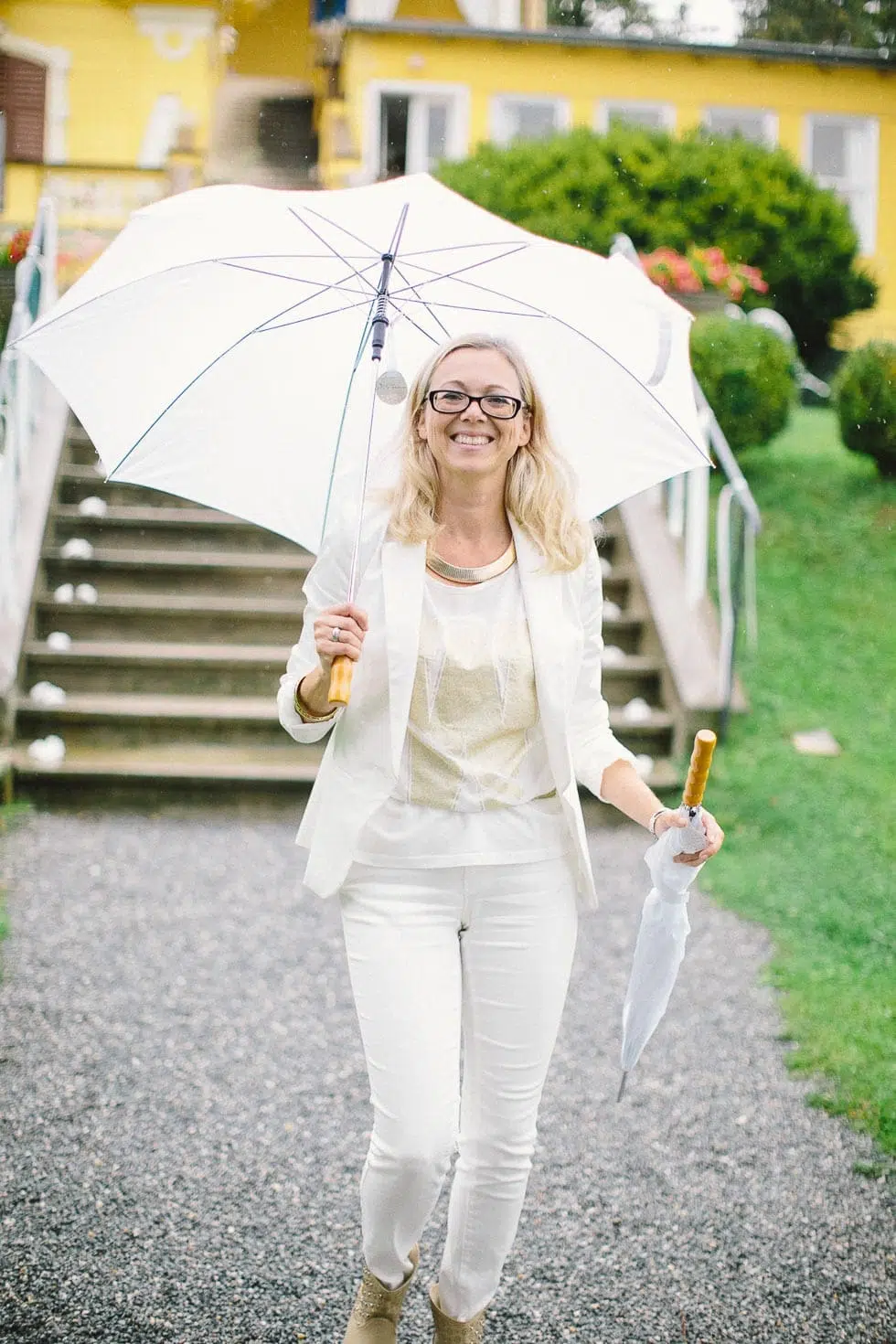 Regen bei der Hochzeit