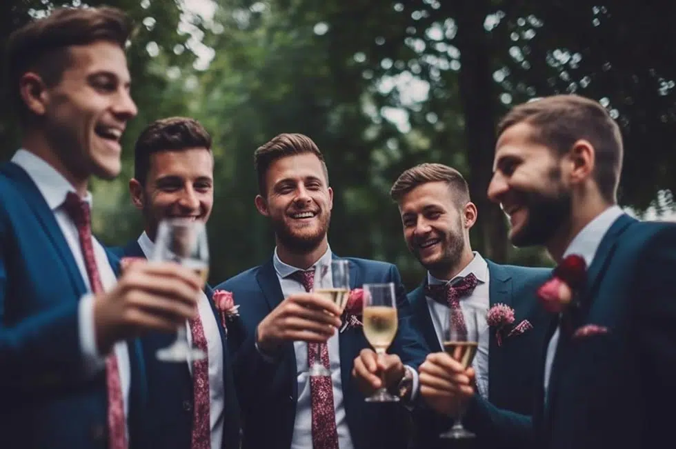 Groomsmen Hochzeit fragen